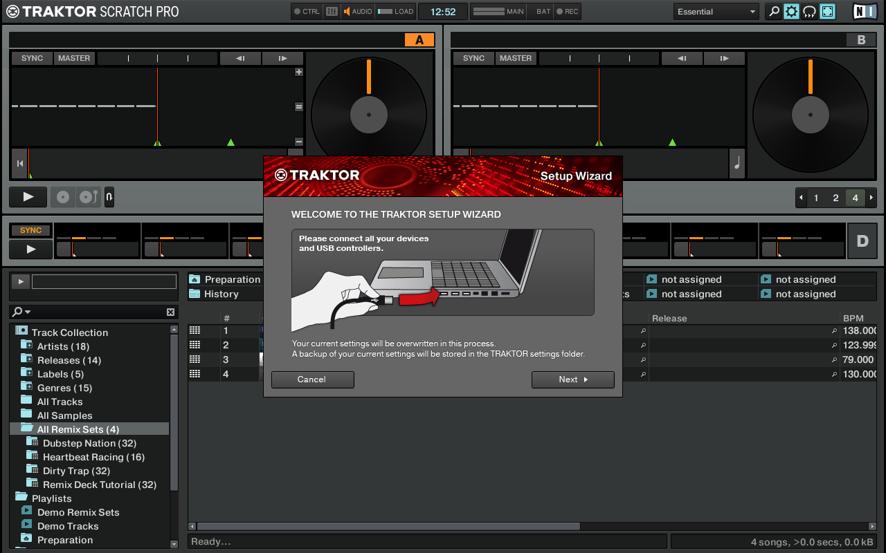 Nova System Dj Academy – Traktor Setup Wizard1