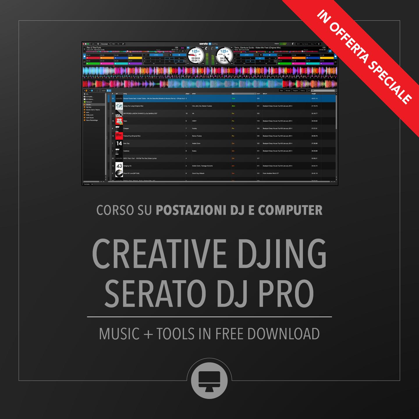 Corso Dj Serato DJ Pro 2level in sede Nova Dj Academy